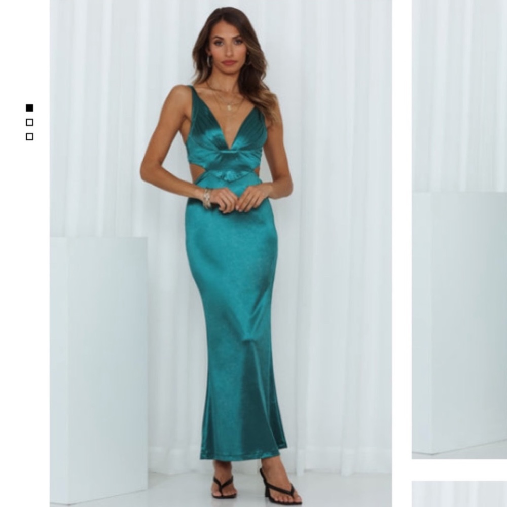 Hello Molly Sunset Views Midi Emerald